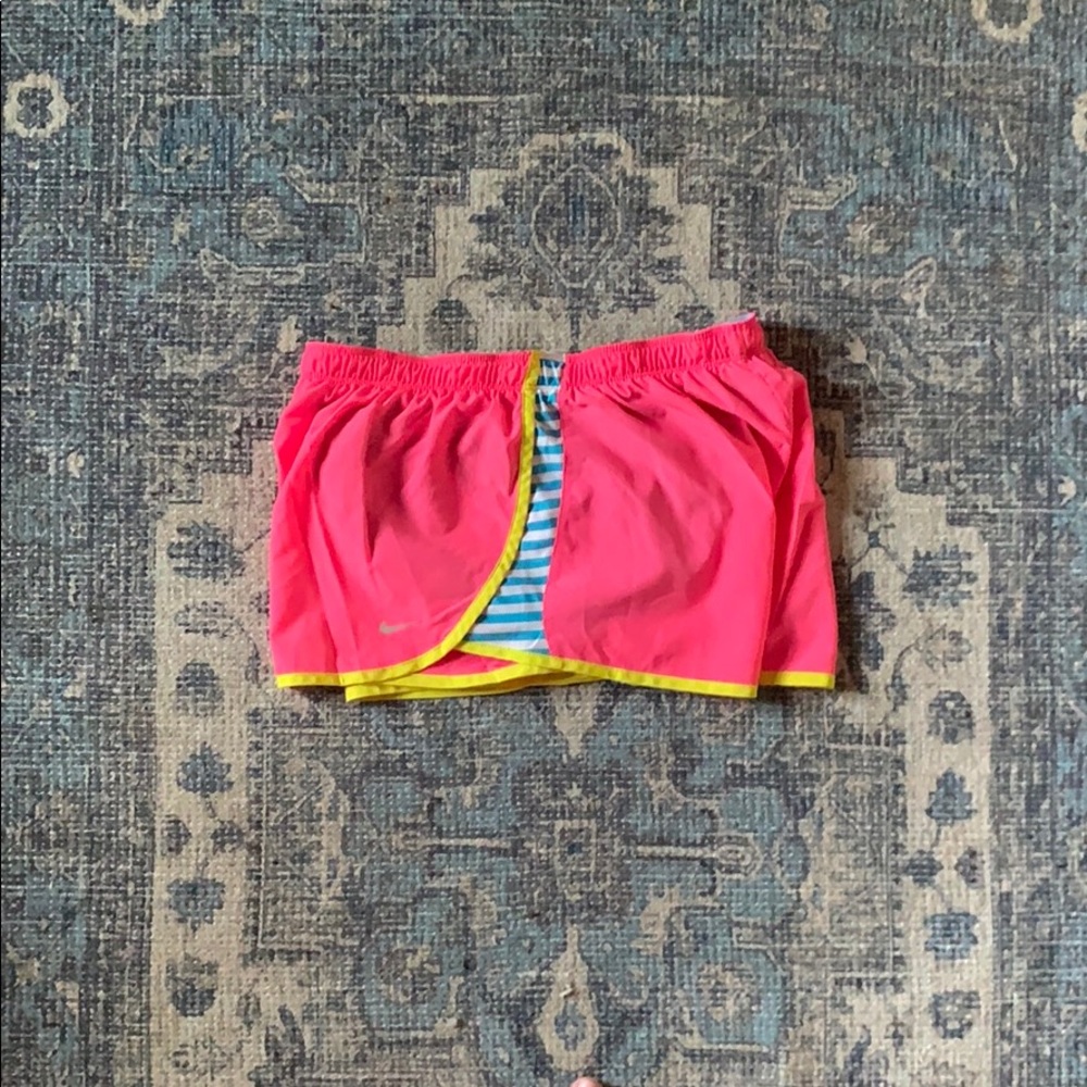 Nike colorful work out shorts